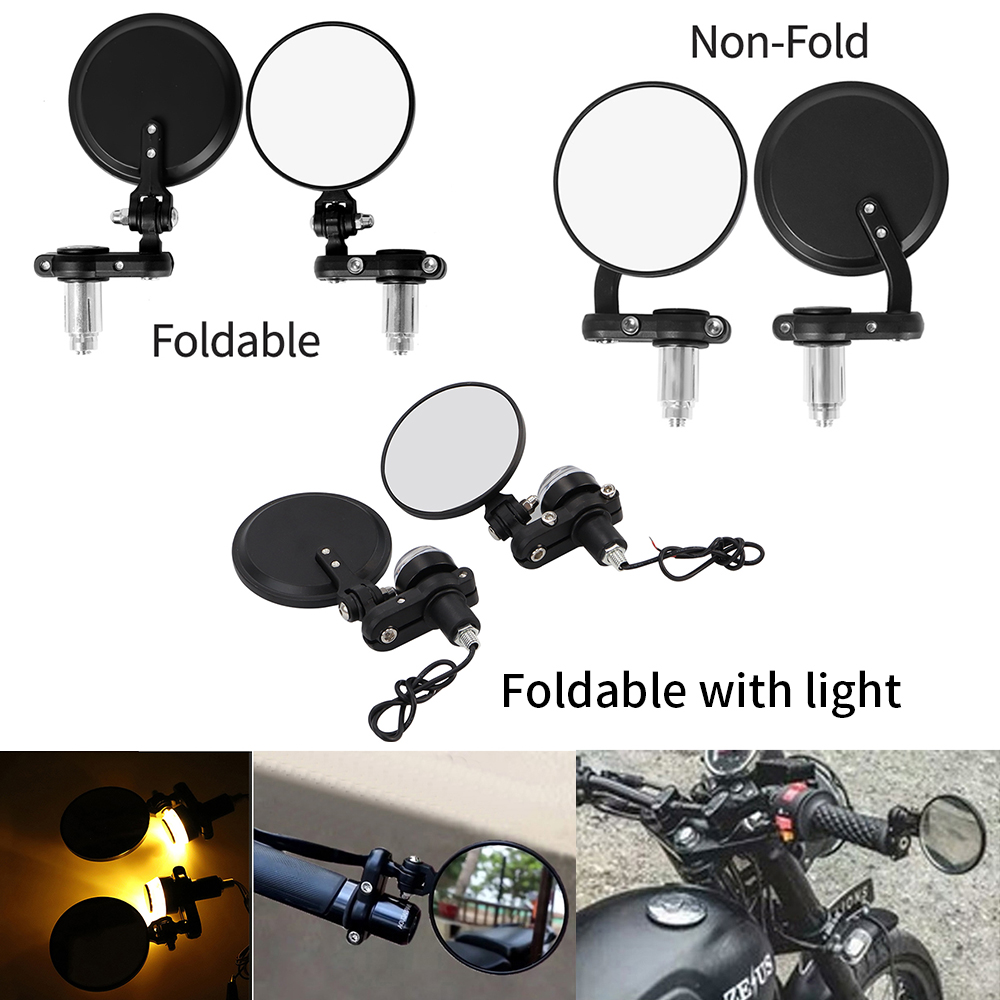 Mirror Extender Bar - 2PCSกระจกรถจักรยานยนต์Handlebar 7/8 