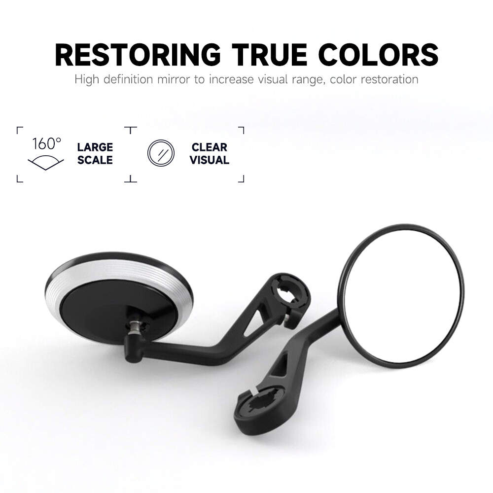 Mirror Extender Bar - รถจักรยานยนต์ CNC Handlebar จับบาร์กระจกมองข้างบาร์กระจกชุดสําหรับ Street Trident
