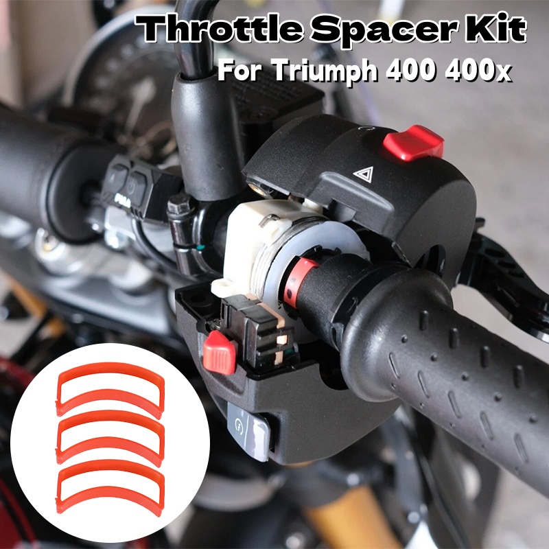 Gear Set Motorcycle - ชุดอุปกรณ์เว้นระยะคันเร่งมอเตอร์ไซค์ 3 ชิ้น อุปกรณ์เสริมสำหรับเปลี่ยนเกียร์และเว้นระยะคันเร่งสำหรับมอเตอร์ไซค์ Triumph Speed