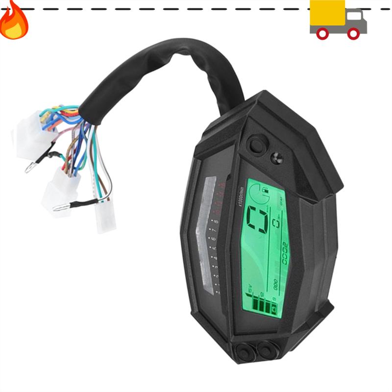 Motorcycle Gear Icon - สําหรับ Kawasaki Z1000 เครื่องวัดวามเร็วรถจักรยานยนต์เครื่องวัดวามเร็วรถจักรยานยนต์ LCD Speedometer