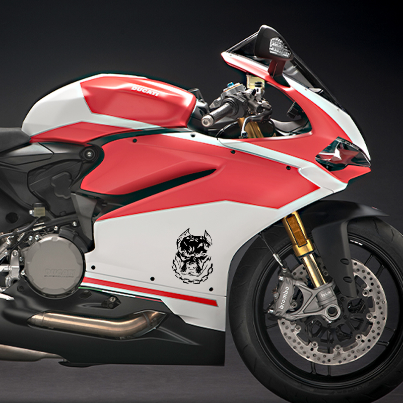 หัวสุนัขแสนสนุกตัวต่อกระจกรถจั - Motorcycle Gear Dogs บทวิจารณ์และราคา