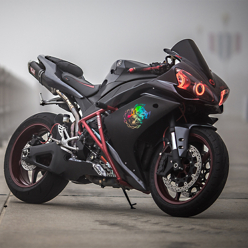 หัวสุนัขแสนสนุกตัวต่อกระจกรถจั - Motorcycle Gear Dogs บทวิจารณ์และราคา