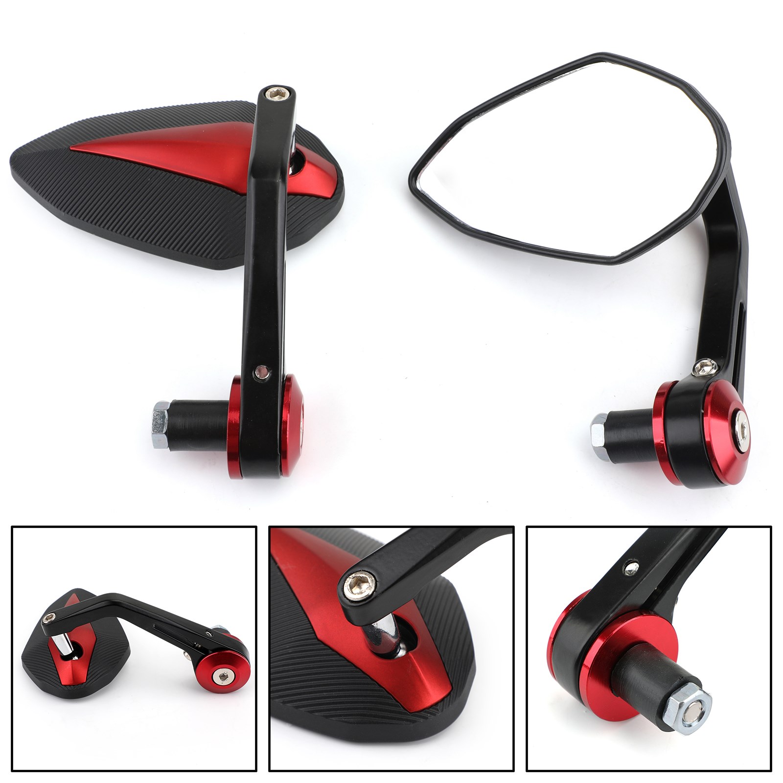 กระจกมองข้างปลายแฮนด์มอเตอร์ไซ - Mirror Extender Bar บทวิจารณ์และราคา