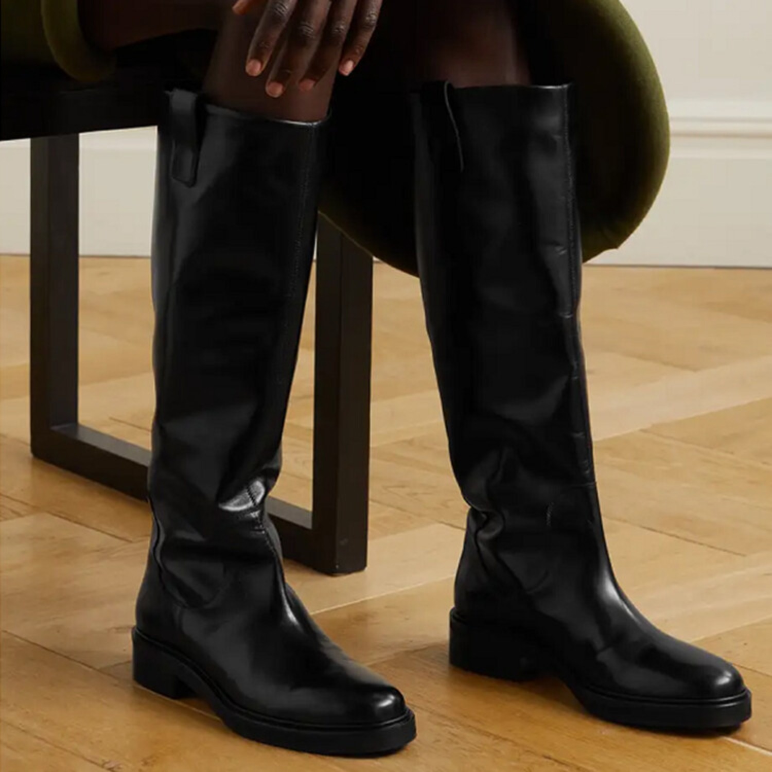 รองเท้าบูทหนังวัว ไซส์ใหญ่ 44  - Riding Boot Short บทวิจารณ์และราคา