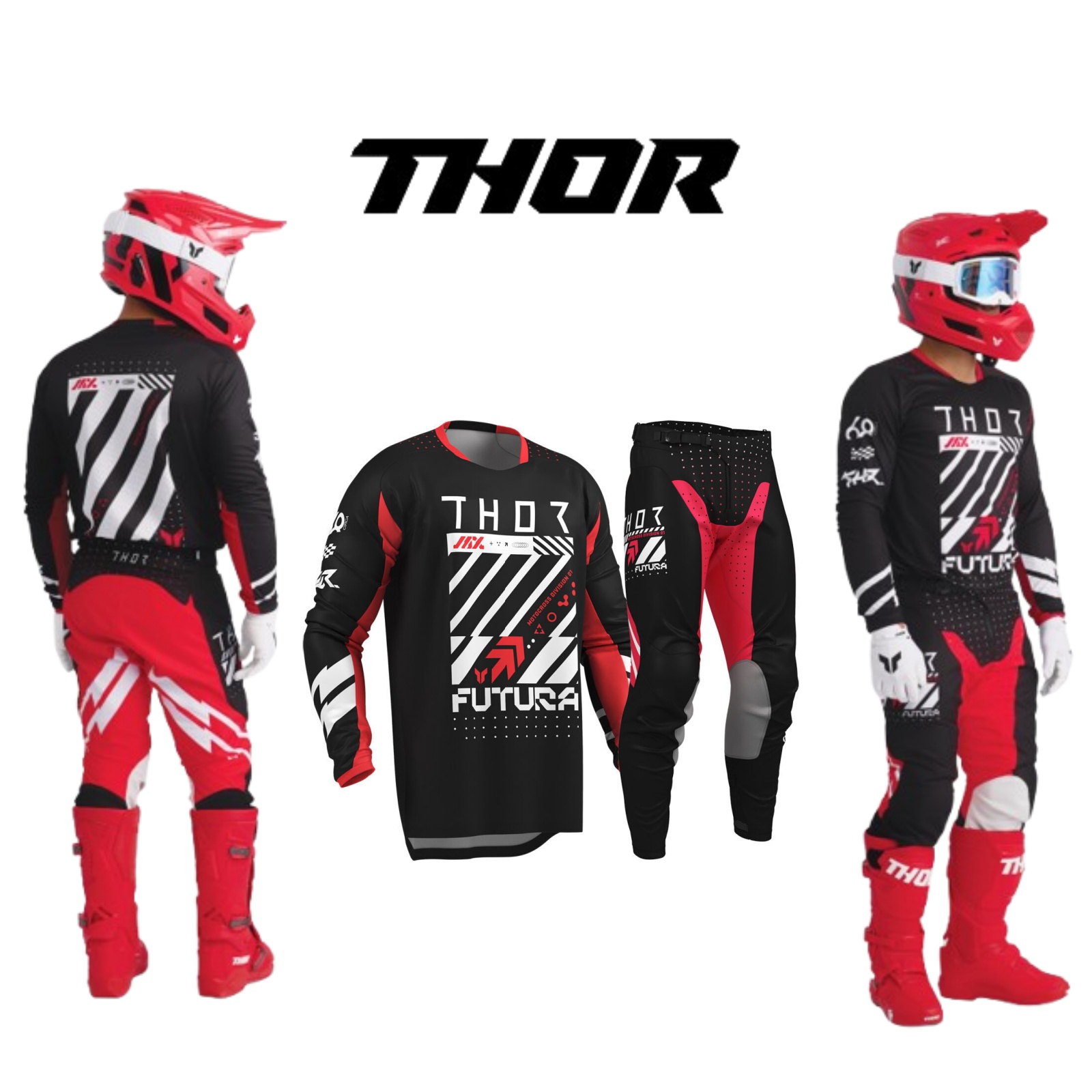 ชุดอุปกรณ์มอเตอร์ครอส ชุดเสื้อ - Gear Set Motorcycle บทวิจารณ์และราคา