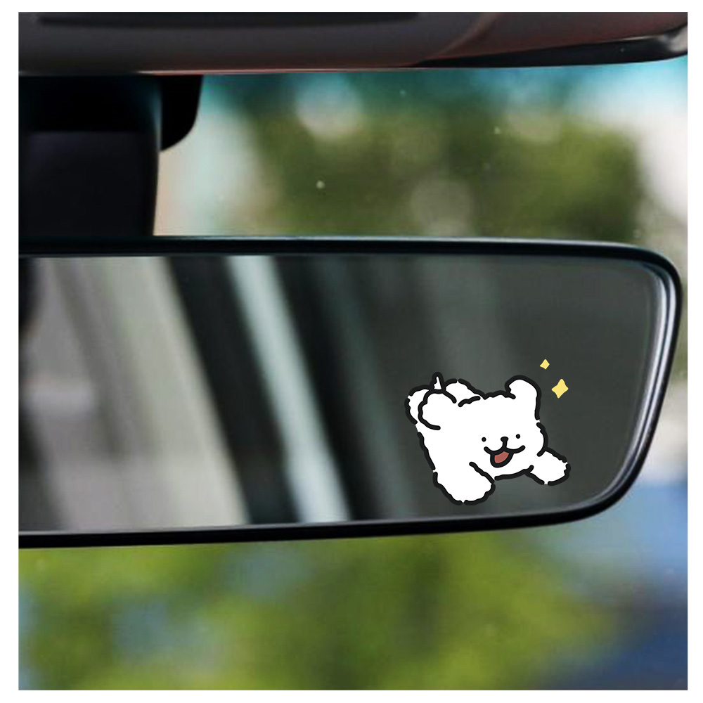 สติ๊กเกอร์ติดรถยนต์ลายสุนัขมอล - Motorcycle Gear Dogs บทวิจารณ์และราคา