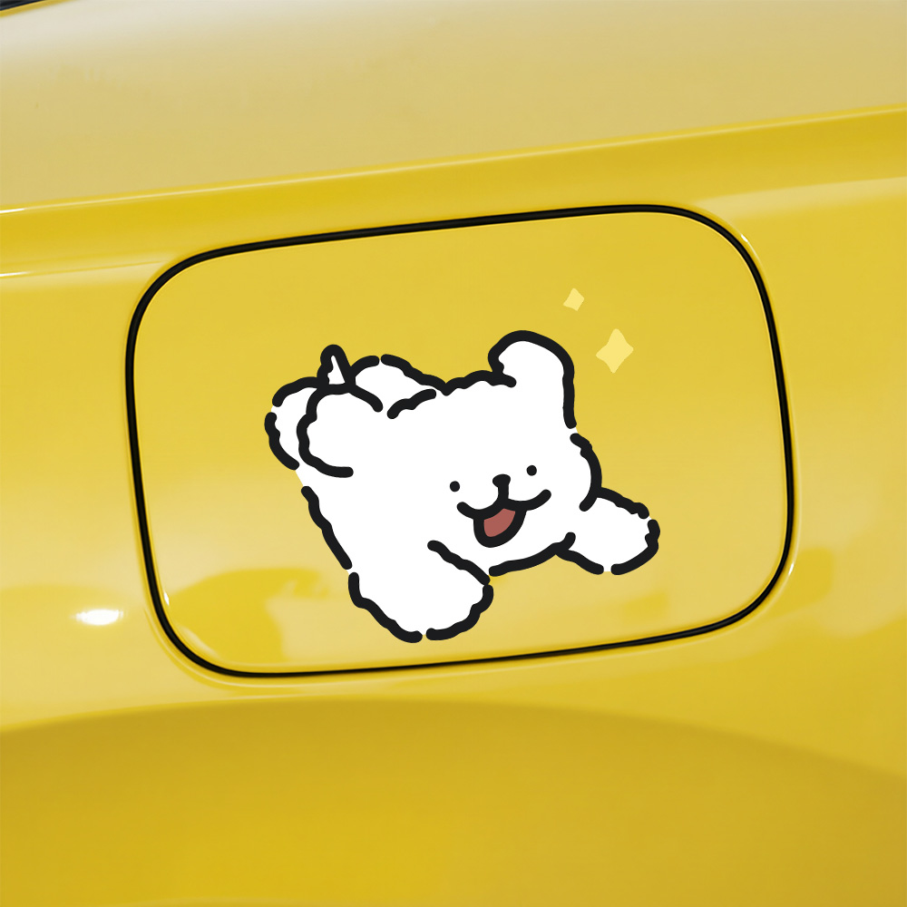 สติ๊กเกอร์ติดรถยนต์ลายสุนัขมอล - Motorcycle Gear Dogs บทวิจารณ์และราคา