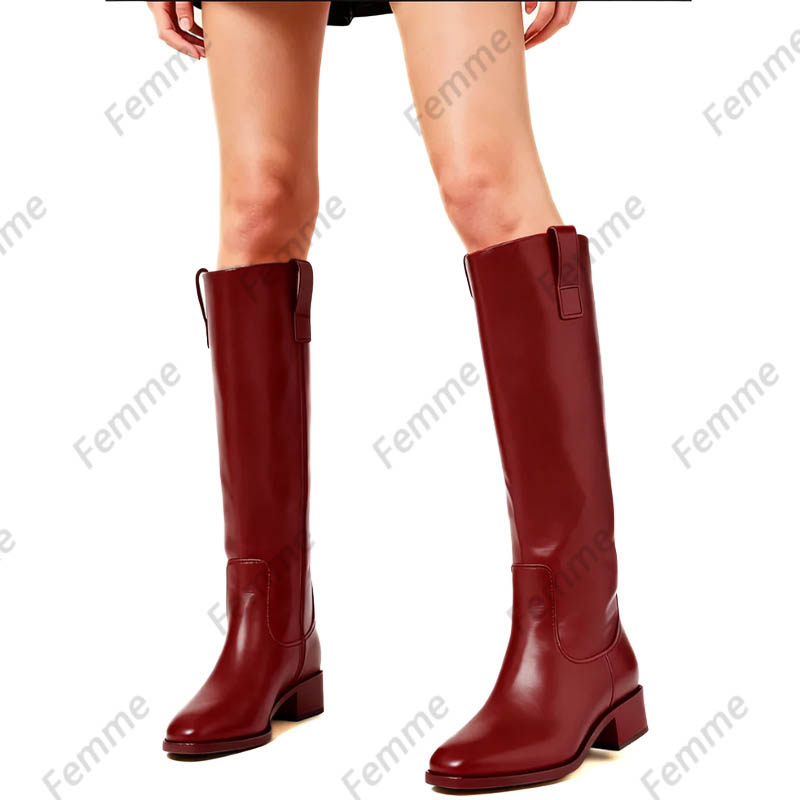 รองเท้าบูทหนังสีม่วงทำมือสำหรั - Riding Boot Short บทวิจารณ์และราคา