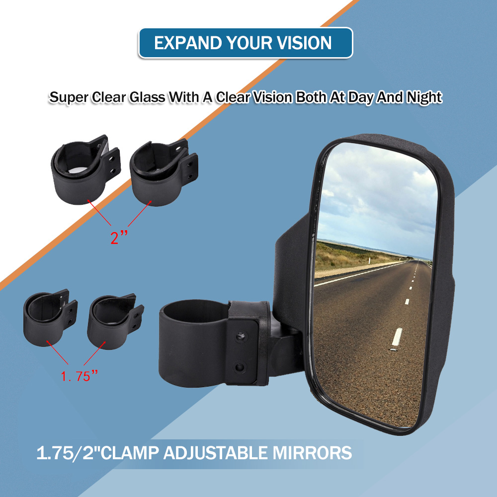 สำหรับ Polaris Ranger RZR S 90 - Mirror Extender Bar บทวิจารณ์และราคา