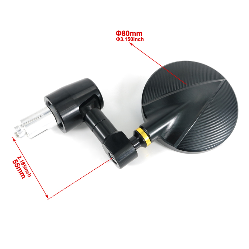 สำหรับ YAMAHA XSR 900 2016-202 - Mirror Extender Bar บทวิจารณ์และราคา