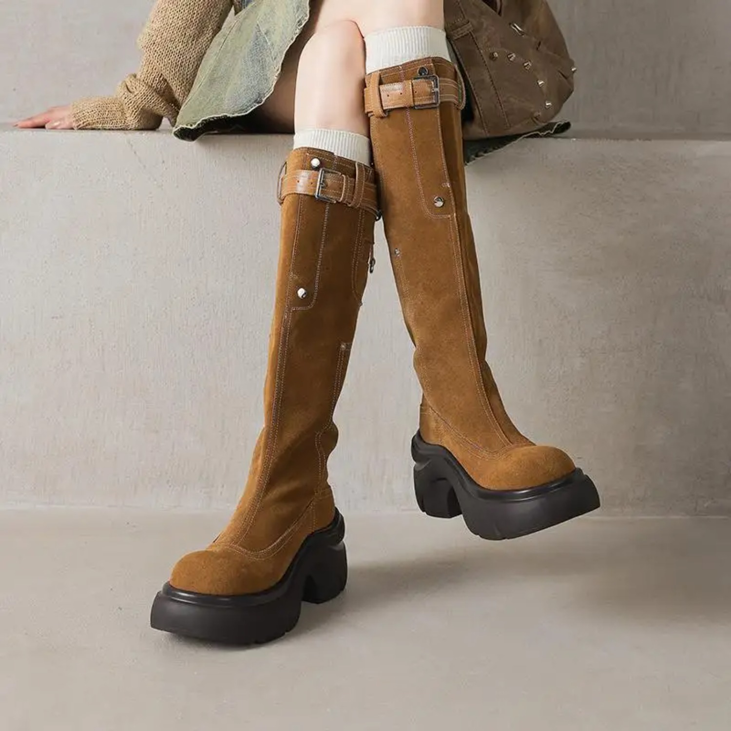 รองเท้าบูท ZORSSAR หนังวัวนูบั - Riding Boot Short บทวิจารณ์และราคา