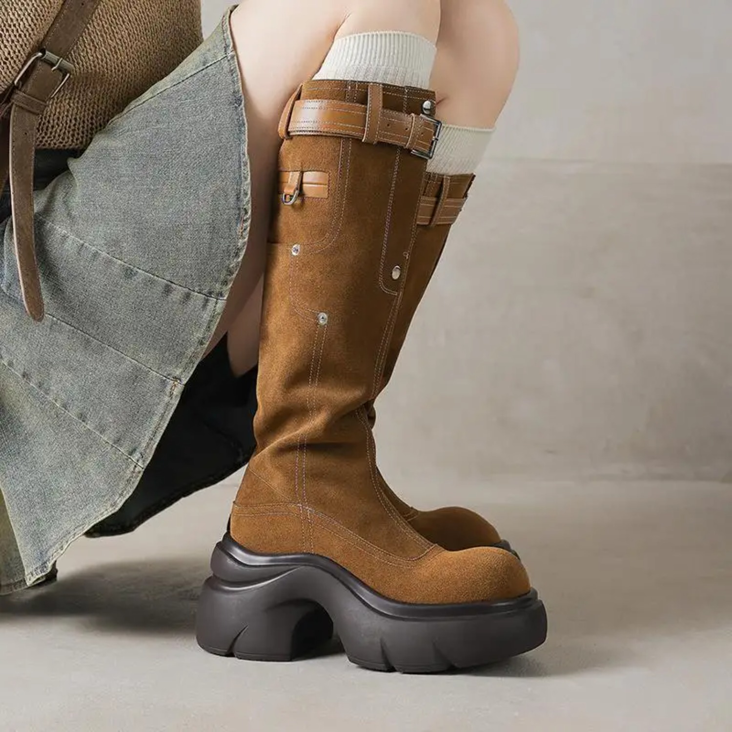 รองเท้าบูท ZORSSAR หนังวัวนูบั - Riding Boot Short บทวิจารณ์และราคา