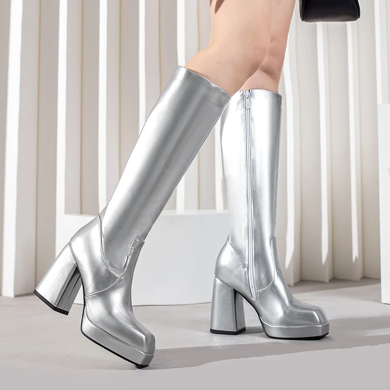 สีเขียวฤดูหนาวผู้หญิงแพลตฟอร์ม - Riding Boot Short บทวิจารณ์และราคา