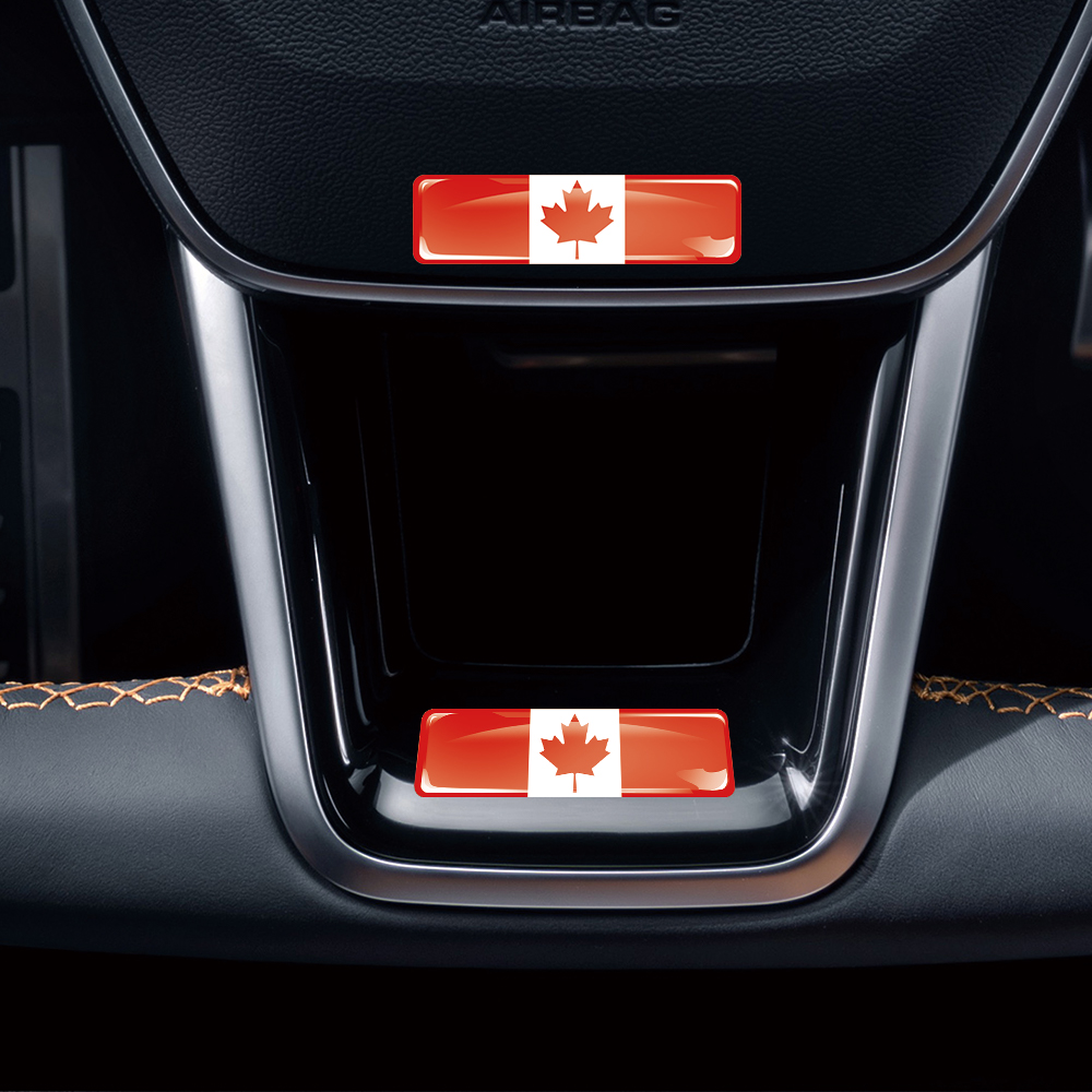 สติกเกอร์ตกแต่งรถยนต์ลายธงชาติ - Motorcycle Gear Canada บทวิจารณ์และราคา